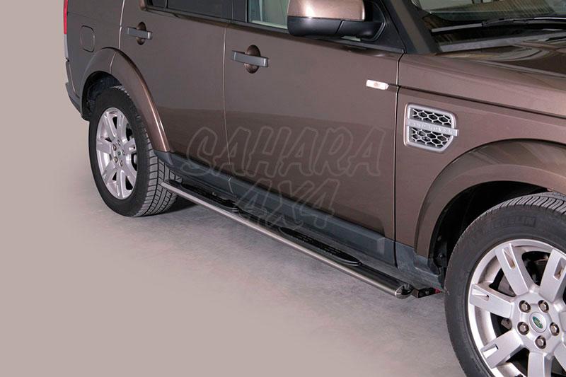 Side steps inox for Land Rover Discovery