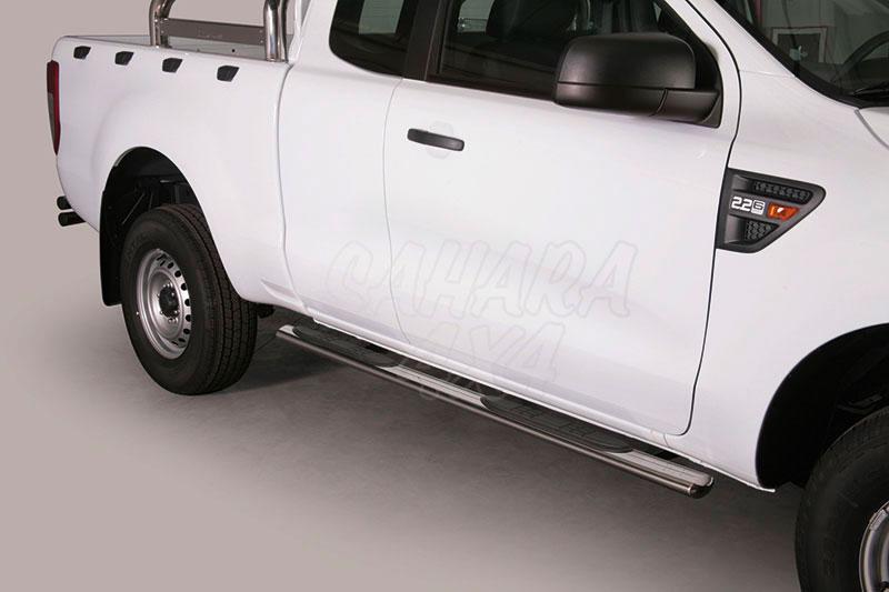 Side steps inox for Ford Ranger 2012-