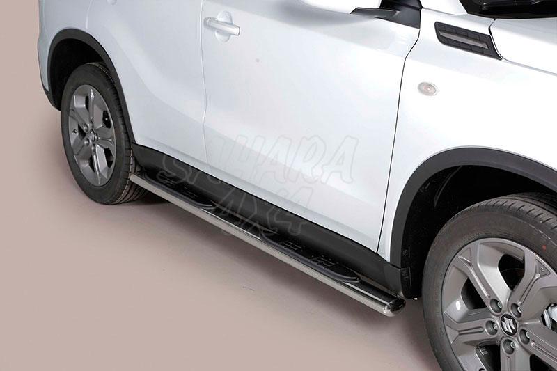 Side steps inox for Suzuki Vitara 2015-