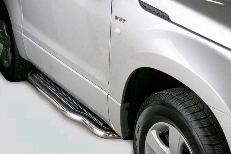 Side steps inox 50mm for Suzuki Grand Vitara 2005-2008