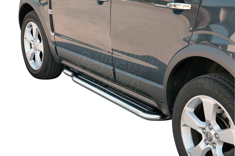 Side steps inox 50mm for Opel Antara 2007-2011