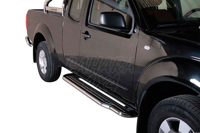 Side steps inox 50mm for Nissan Navara D40 2005-2015