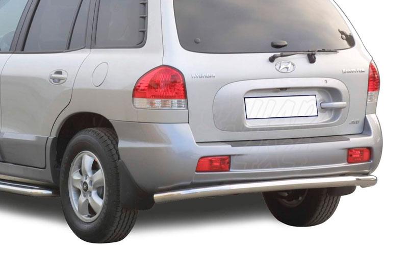 Rear bumper protection 50mm for Hyundai Santa Fe 2005-2006