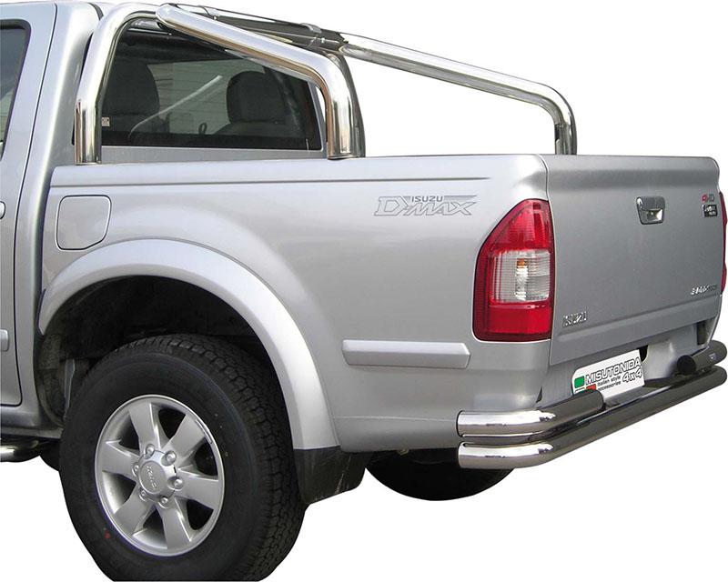 Rollbar en acero inox 76mm para Isuzu D-Max/Rodeo 2002-2006