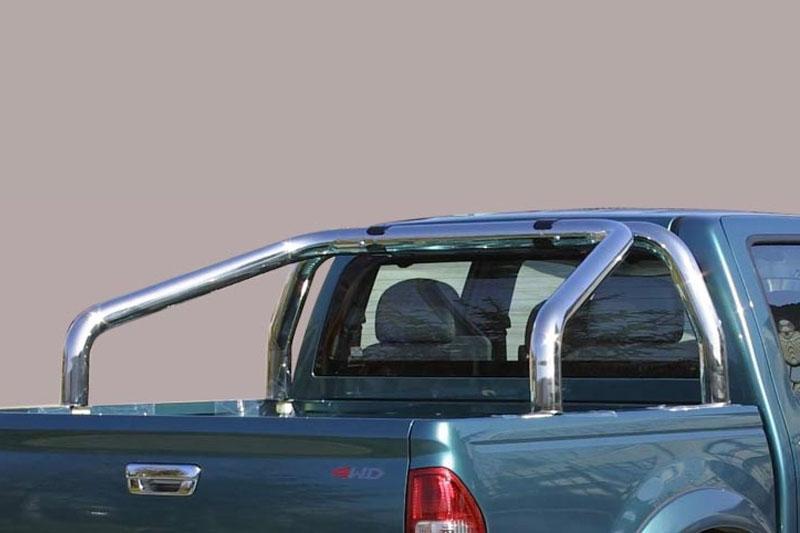 Rollbar en acero inox 76mm para Isuzu D-Max/Rodeo 2006-2012 - (Imagen no contra actual)