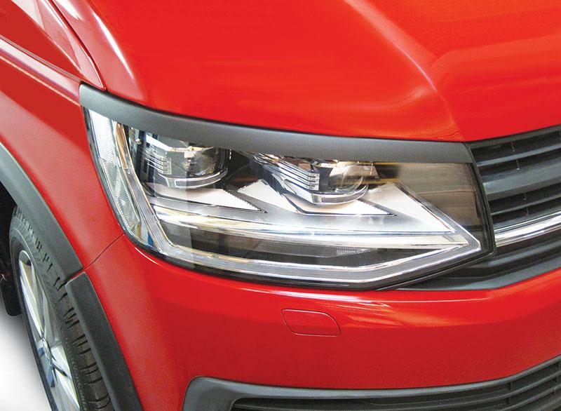 Headlight trims in ABS, black color (only T5.1 2010-2015) - 