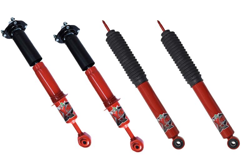 EFS XTREME Shock Absorber Kit for TOYOTA HDJ 200 [2007 +] - EXTRA CAB REAR LEAF SPRINGS Lift 0 to 40 mm