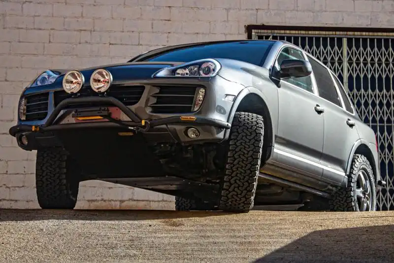 Porsche Cayenne E1 955 side protectors