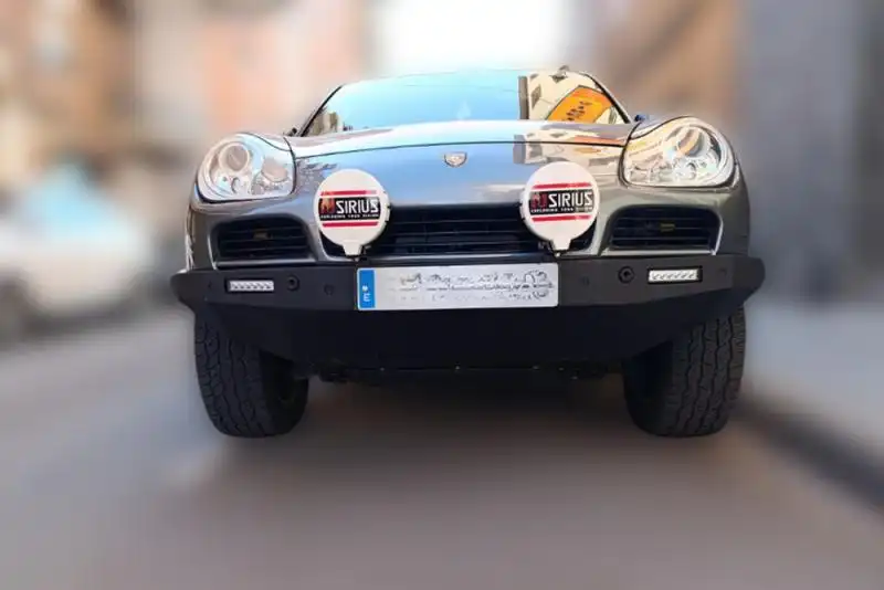 Radical full-length bumper with winch base and protector Porsche Cayenne E2 957