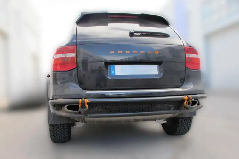 Bumper Rear double tubular Porsche Cayenne E2 957