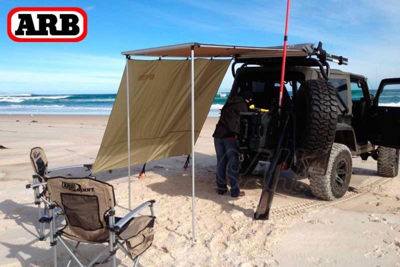 ARB side windbreak 2.5 mts 813400 - Measurement 2500 mm wide