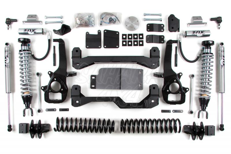 Kit elevacion con Coil Over Delanteros BDS Air Ride Kit 15.24 cm Dodge Ram 1500 4WD 13-16