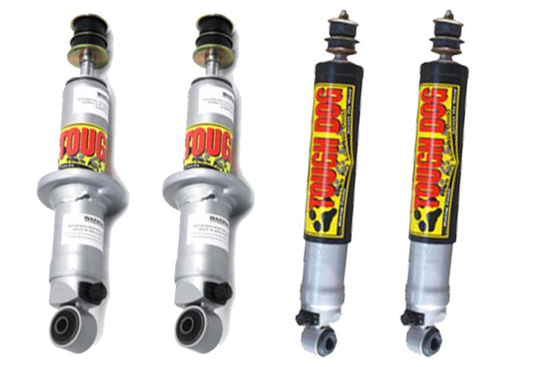 Tough Dog Adjustable Shock Absorber Kit 45 mm , for Toyota Land Cruiser 90 / 95 + 40 mm - Kit of 4 shock absorbers