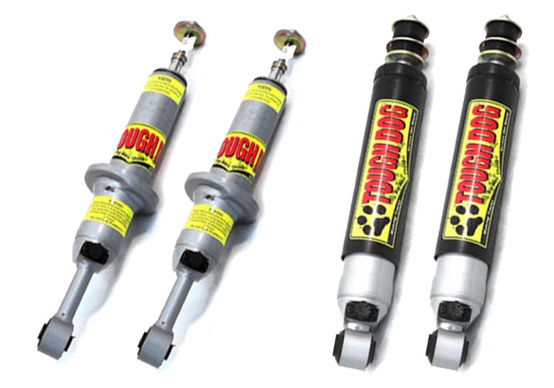 Tough Dog Adjustable Shock Absorber Kit 45 mm , for Toyota Land Cruiser 150/155 + 40 mm - Kit of 4 shock absorbers