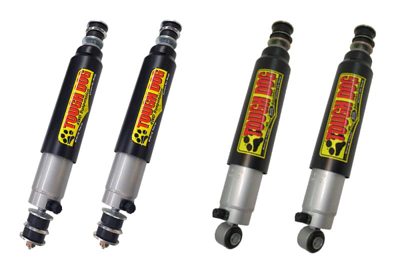 Tough Dog Adjustable Shock Absorber Kit 45 mm , for Toyota Land Cruiser 80 /105 + + 125 - 150 mm - Kit of 4 shock absorbers