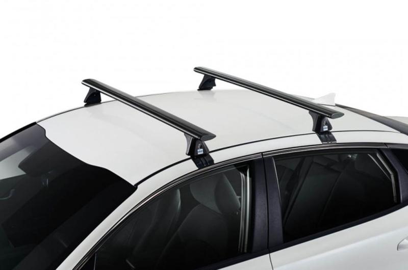 Kit aluminium bars CRUZ Airo Dark T T Toyota RAV4 5p (IV/XA40 - techo normal) (2013-->2018) - Fixing type: B Roof edge
