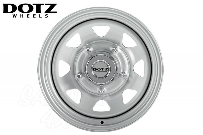 Llanta acero Dakar silver 8x15 ET-30 6x139.7 110 CB 