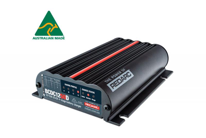 Dual Input 25A In-vehicle DC Battery Charger