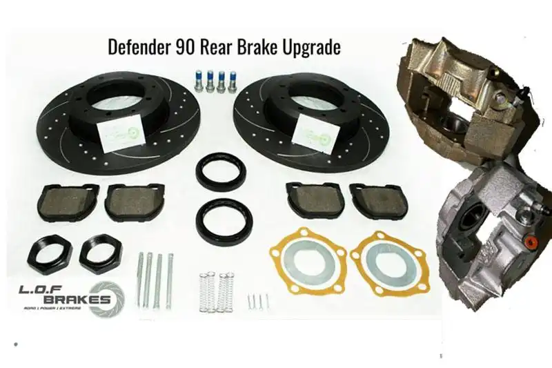 Kit alto rendimiento frenos traseros Defender 90