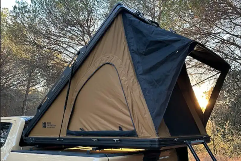 Expedition roof top DK Brown tent in Aluminium 