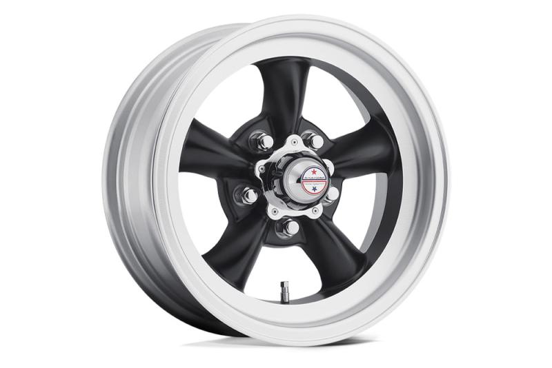 Alloy wheel VN105 Torq Thrust D Satin Black W/ Machined LIP American Racing 7x15 ET-6 5x114.3 - 