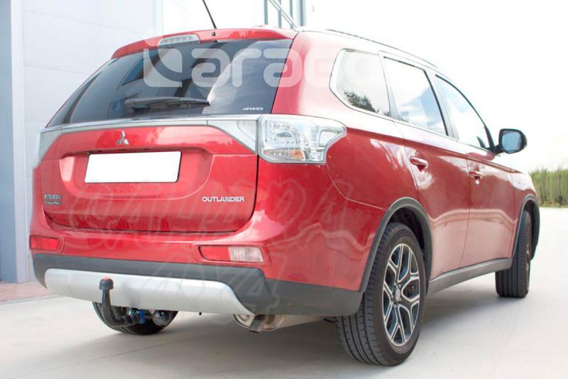 Enganche de Remolque Extraible Vertcial Mitsubishi Outlander 2012-