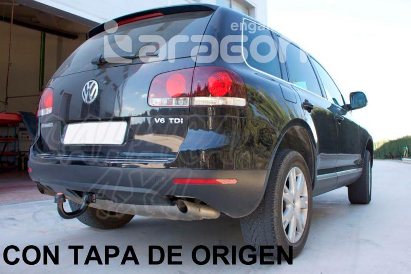 Enganche de Remolque Extraible Vertical Volkswagen Touareg 2002-