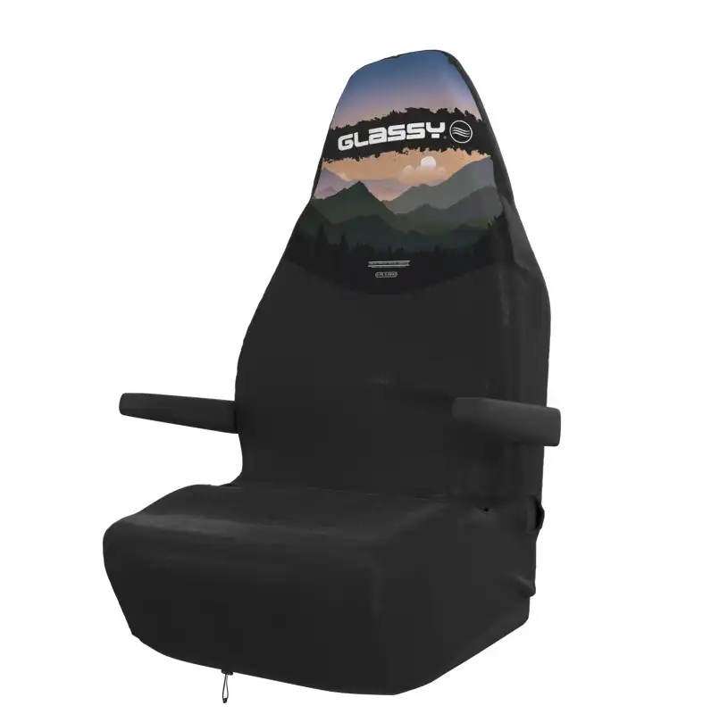 Funda de asiento individual impermeable GLASSY Mountain (Amanecer) - * Comprobar medidas y compatibilidad en detalles. Precio por unidad.