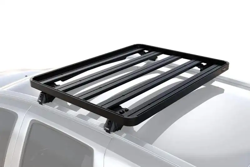 Grab-on Flush Rail Slimline II Kit - 1255mm(W) X 954mm(L) - Seamlessly elevate your vehicles rooftop carrying capacity with the Grab-On Flush Rail Slimline II Kit. This integrated ensemble features a tough Slimline II Tray and includes two pairs of sturdy Grab-On Flush Rail Feet, offering a secure platform for transporting your outdoor or work gear.