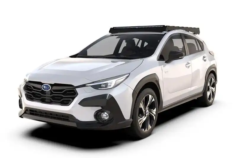 Slimsport Roof Rack Kit Lightbar ready Subaru Crosstrek 3rd Gen (GU)(2023-Current)  - Get ready for endless adventures when you fit the low-profile Slimsport Roof Rack to your Subaru Crosstrek. You can easily fit any Front Runner top mount accessories to the high-strength aluminium slats. Your Subaru is now ready for any gear needed for your adventures.