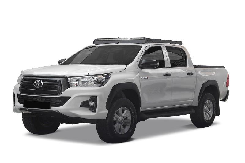 Toyota Hilux DC (2015-2021) Slimsport Roof Rack Kit / Lightbar ready