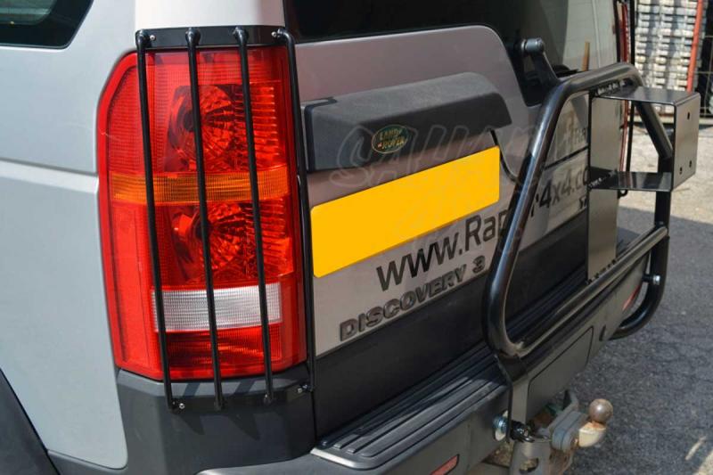 Rear steel lamp guard Land Rover Discovery III
