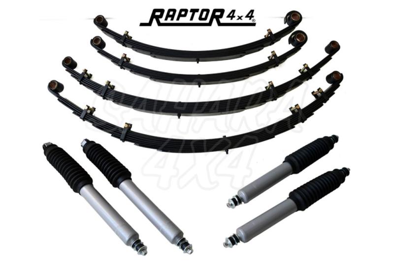 Kit de suspensin Raptor4x4 +2/5cm para Nissan Patrol TR 2.8 K260