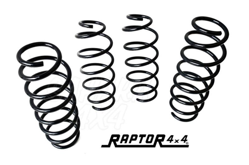 KIT OF 4 SPRINGS JEEP RENEGADE +4CM MEDIUM LOAD