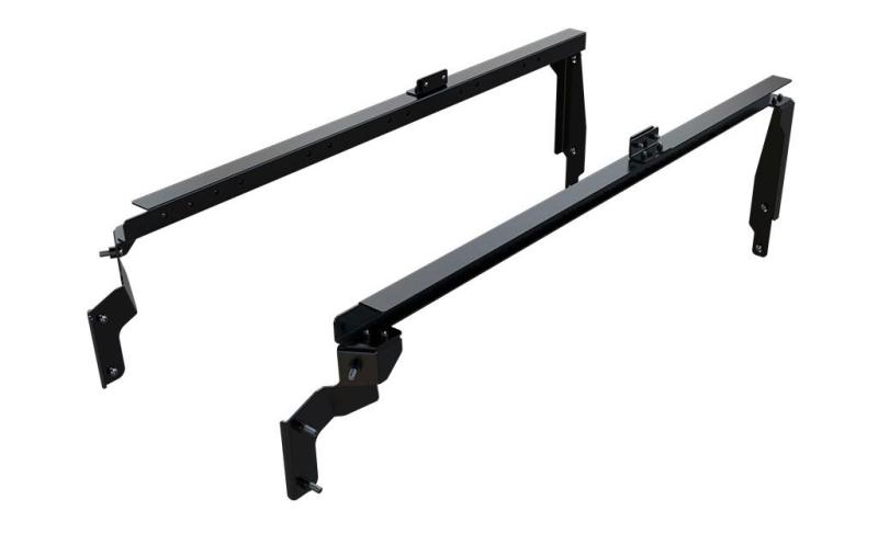 Load Bed Rack Mounting System Ford Ranger T6.2 (2022-Current) - by Front Runner - Want to install a Roof Rack onto the load bed of your Ford Ranger? Well, you need this Load Bed Rack Mounting System consisting of high-strength steel brackets that are secured using the Rangers existing mounting points.