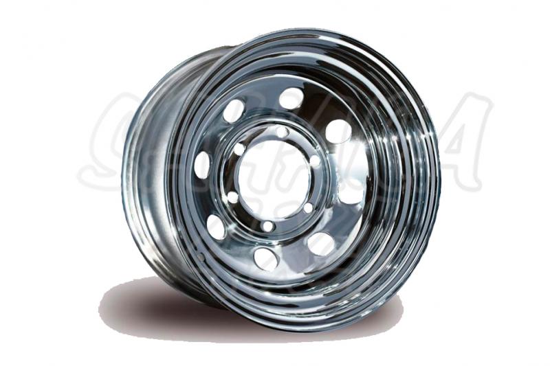 Wheel Chrome Steel 10x15 5x114,3 ET-44  84 PCD