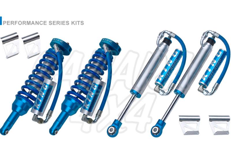 Kit 4 King Shocks 2.5 for Mitsubishi Montero DID V60 & BK80