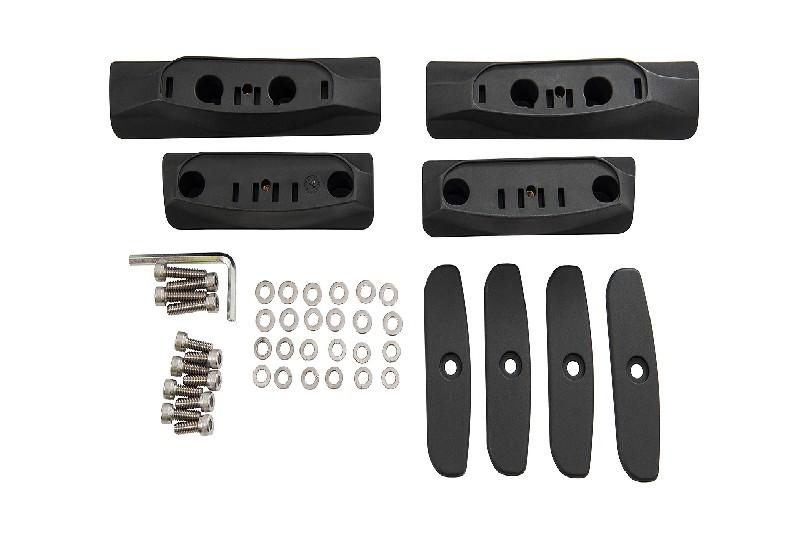 Base Kit HONDA CRV 01 - 06 (x 4) - The RCP Base kits are used with Rhino-Racks range of RC and RV roof rack systems. The kit consists of moulded pads and other various components which attach to the fixed mounting points on your vehicles roof.