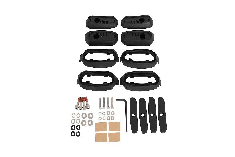 Base Kit ISUZU D-Max Gen3, 4dr Ute Crew - The RCP Base kits are used with Rhino-Racks range of RC and RV roof rack systems. The kit consists of moulded pads and other various components which attach to the fixed mounting points on your vehicles roof.