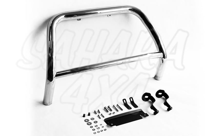 Stainless steel ROMIK front bar 60mm. EU approved for SSangyong Rodius 2005-2013