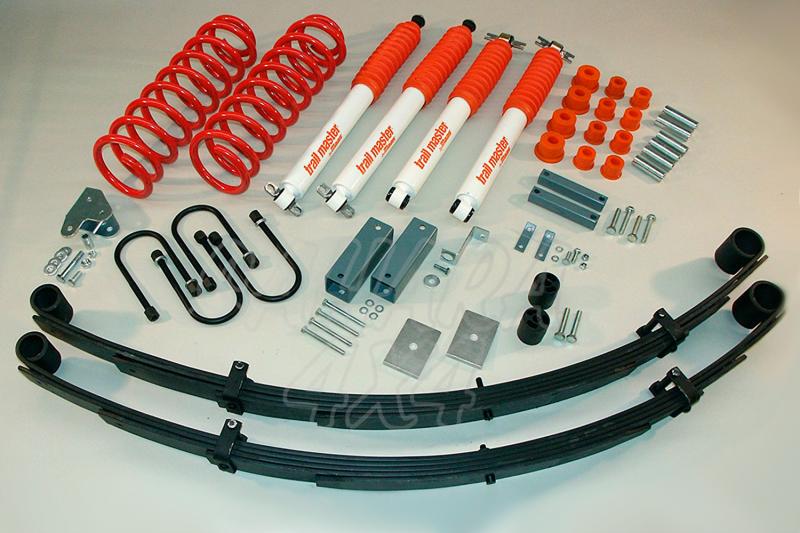 Kit de suspensin Trail master para Jeep Cherokee XJ + 75 mm