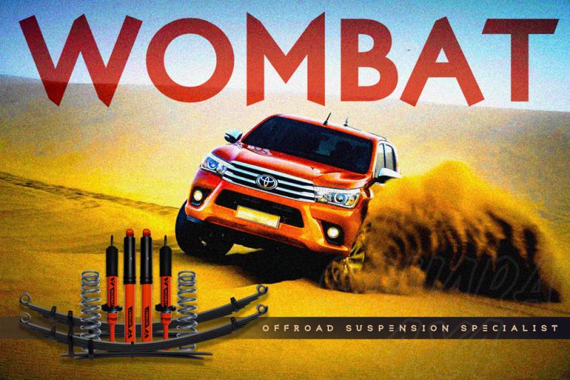 Suspension Lift Kit Wombat + 50 mm Toyota Revo 2015+ - Complete Kit ,