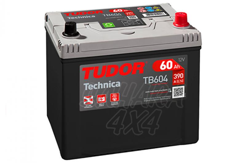 Bateria TUDOR Technica TB604 60 AH , Positivo Derecha