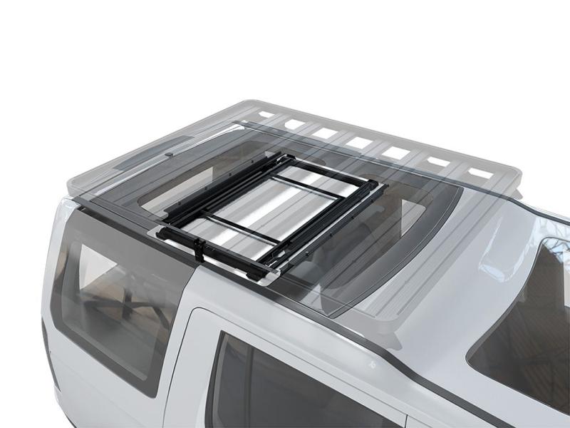 Portaequipajes de techo adecuadas para Volkswagen Transporter T5 Furgoneta  (2010-2015) - baca para coche - barras para techo de coche- puntos de  montaje - aluminio Aluminio tipo 1