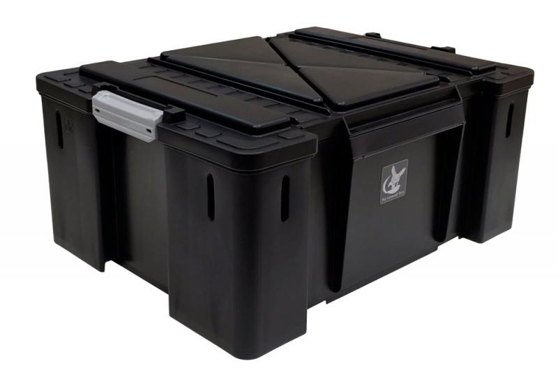 Caja de plastico Nomad Box tipo sudafricana, color negro - La Caja Nomad es la caja robusta ptima para para su equipo. 