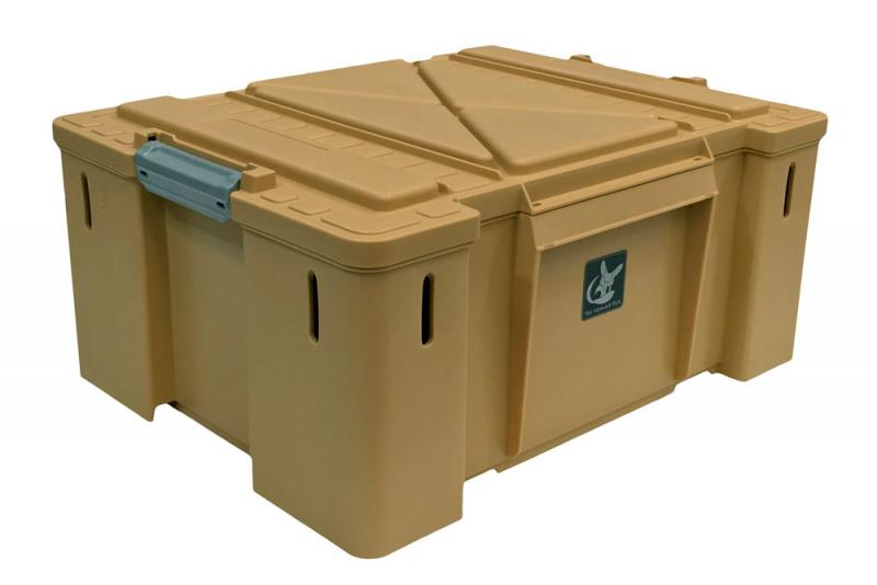 Plastic Nomad box , Sand color