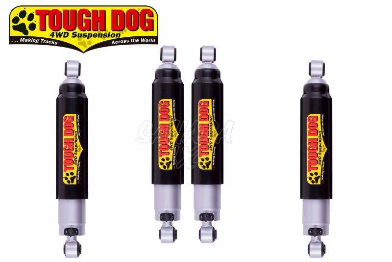 Kit de 4 amortiguadores Tough Dog Regulable Nissan Patrol GRY60-61