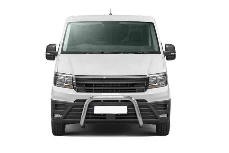 Front Bull Bar inox 70 mm for Man TGE/VW Crafter 2018+