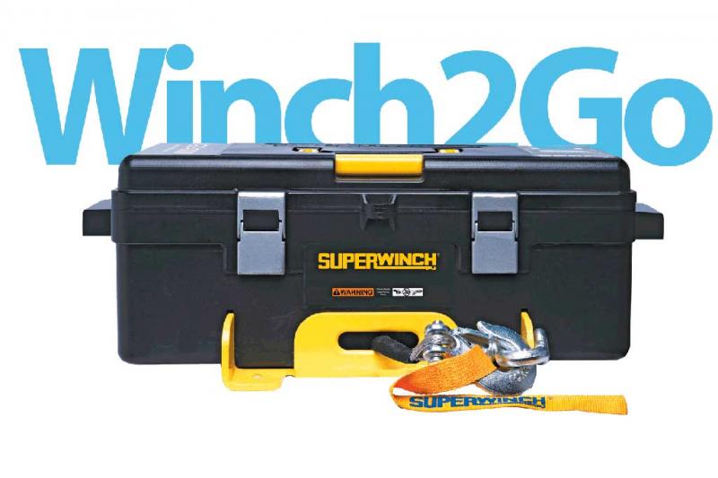 Superwinch WINCH2GO 4000 lbs/12V (Steel) - Electric winch 12v