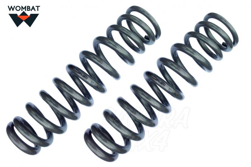 Pair Wombat Coil Springs , Front +30mm Volwagen Amarok 2010+ - Select the front load